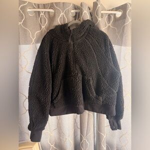 Lululemon Scuba Sherpa half zip